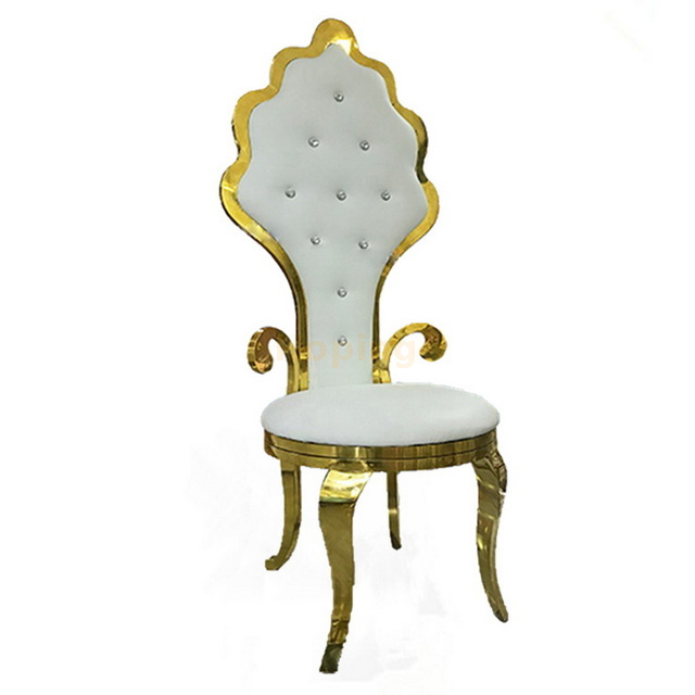 High Back Throne Design Chair for Hotel Dining Banquet Wedding Event