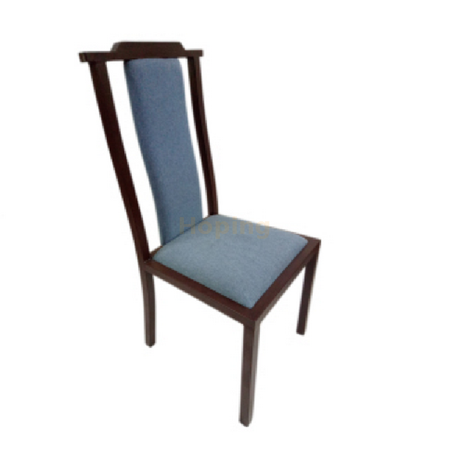 High Back Metal Leisure Chair with Cushion Restaurant Chair Hotel Dining Chair 