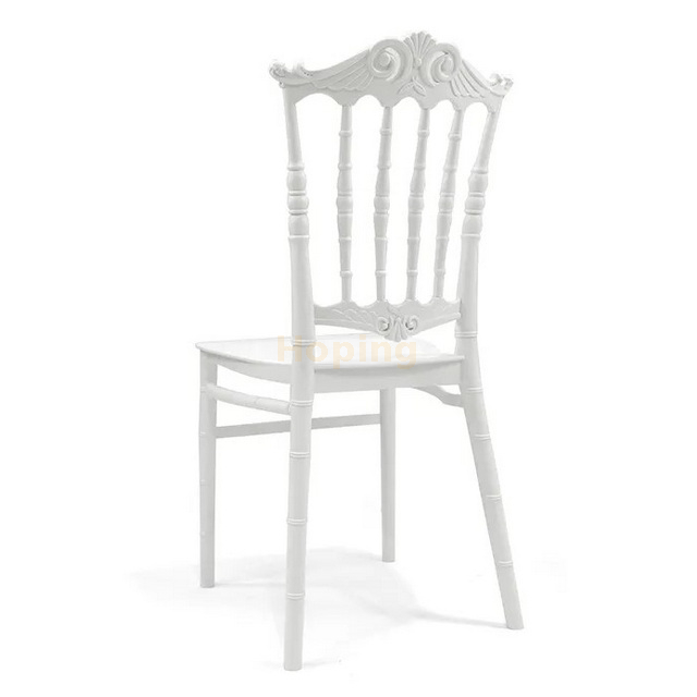 Cheap Price New Design Wedding Event Modern Outdoor Cafe Chiavari Resin White Plastic Chairs
