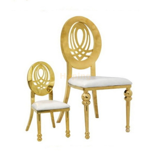 Wholesale Hotel Furniture Children Kids Stainless Steel Chair For Wedding Banquet Party