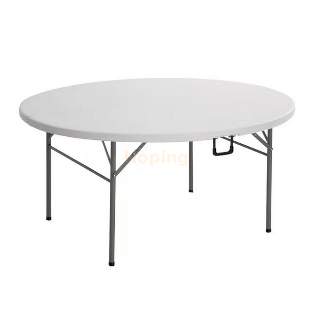 Low Price Round Floding Table for Restaurant Wedding Banquet for 10-12 People