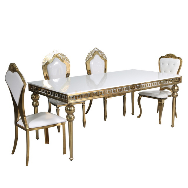 Fashionable Dining Room Table with Plywood Top for Hotel Restaurant Wedding Banquet