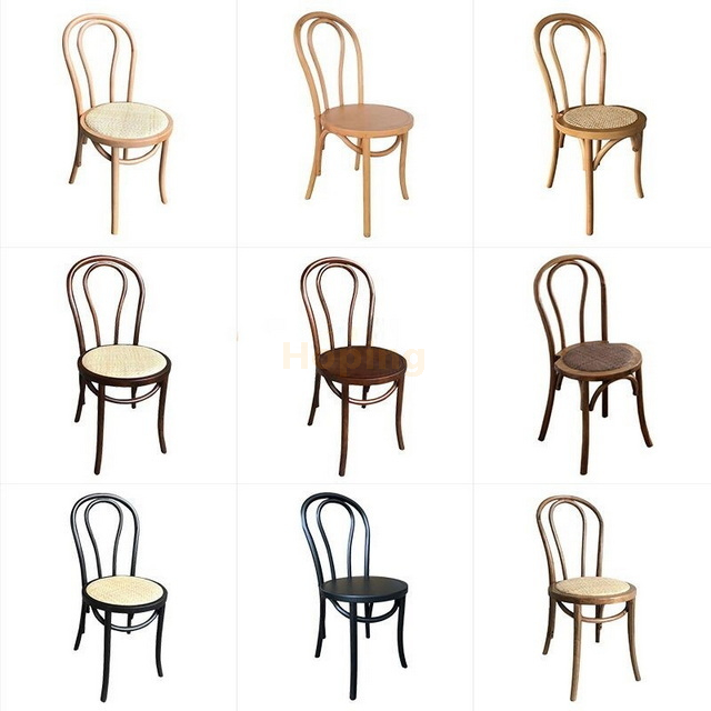 Solid Wood Thonet Bentwood Antique Wood Wedding Chair Tolix Chair