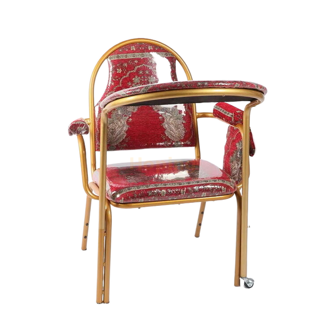 Colorful Muslim Prayer Chair Armrest Indoor Church Chairs