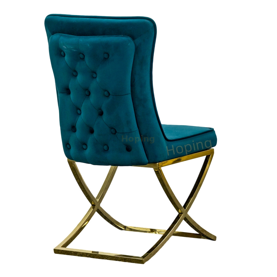 Wholesale Italian Style Nordic Modern Furniture Stainless Steel Leisure Chair Armless Sofa Chair for Sale