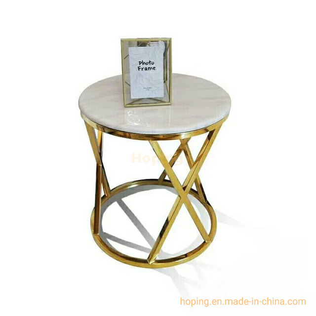 Hot Selling Metal Rose Gold Base Scales Table Contemporary Living Room Glass Fish Scale Side Tables