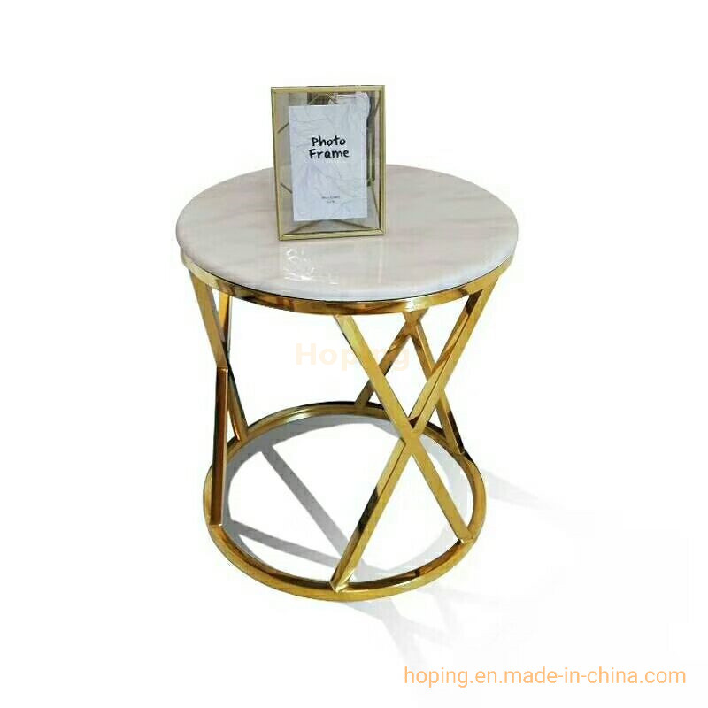 Hot Selling Metal Rose Gold Base Scales Table Contemporary Living Room Glass Fish Scale Side Tables