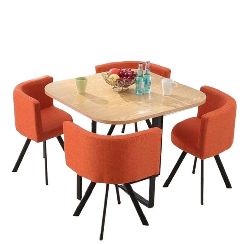 Modern Fashion Round Wooden Table with Simple Design for Hotel, Restaurant, Coffee Shop, Bar and Home Dining Live Edge Table