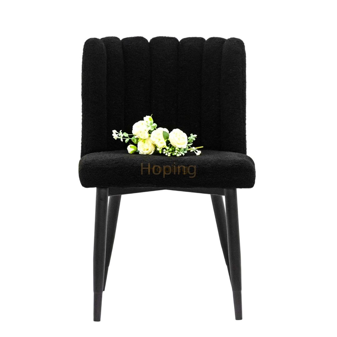 Foshan Furniture Relaxing Party Chair Rectangular Household Simple Apartment Banquet Dining Chairs