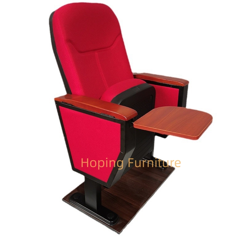 Butaca Para Auditorio Color Red Factory Customized Meeting Hall Step Auditorium Chair Comfortable Cinema Hall Chair