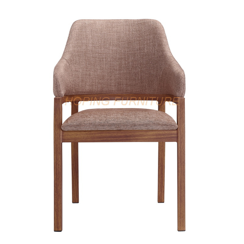 Modern Living Room Garden Furniture Solid Wood and Fabric Kitchen Chair Dining Room Restaurant Outdoor Dining Chairs