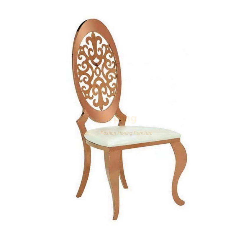 Modern Event Chair Picture Decor Back Wedding Dining Chair off White Popular Banquet Pattern Backrest Luxury Hotel Furniture Living Room Chairs