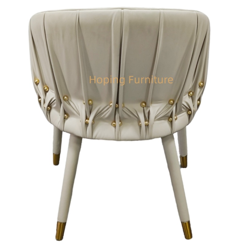 High Quality New Design Restaurant Furniture Berge Flower Texture Chair Restaurant Living Room Armrest Cafe Sofa Chair