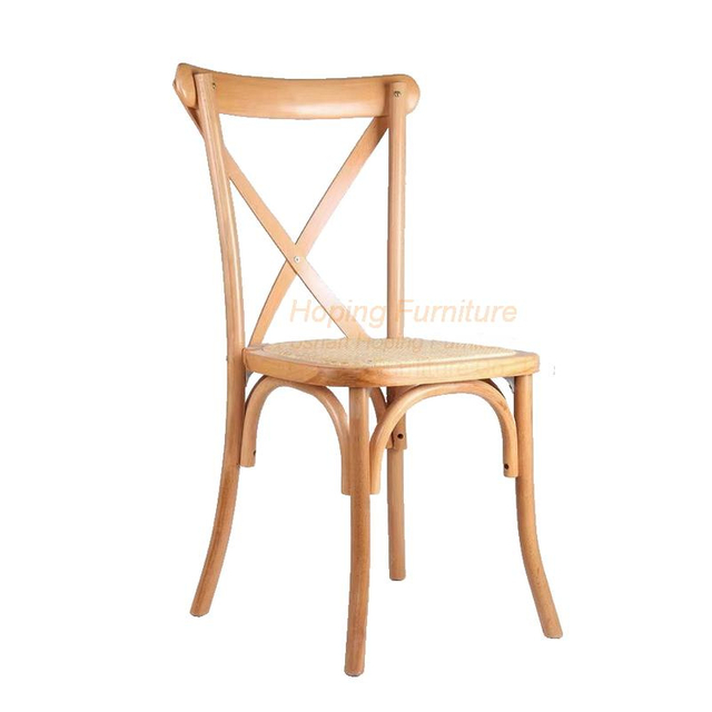 Wood Frame and Fabric Chairs for Wedding Event Dining Room Furniture