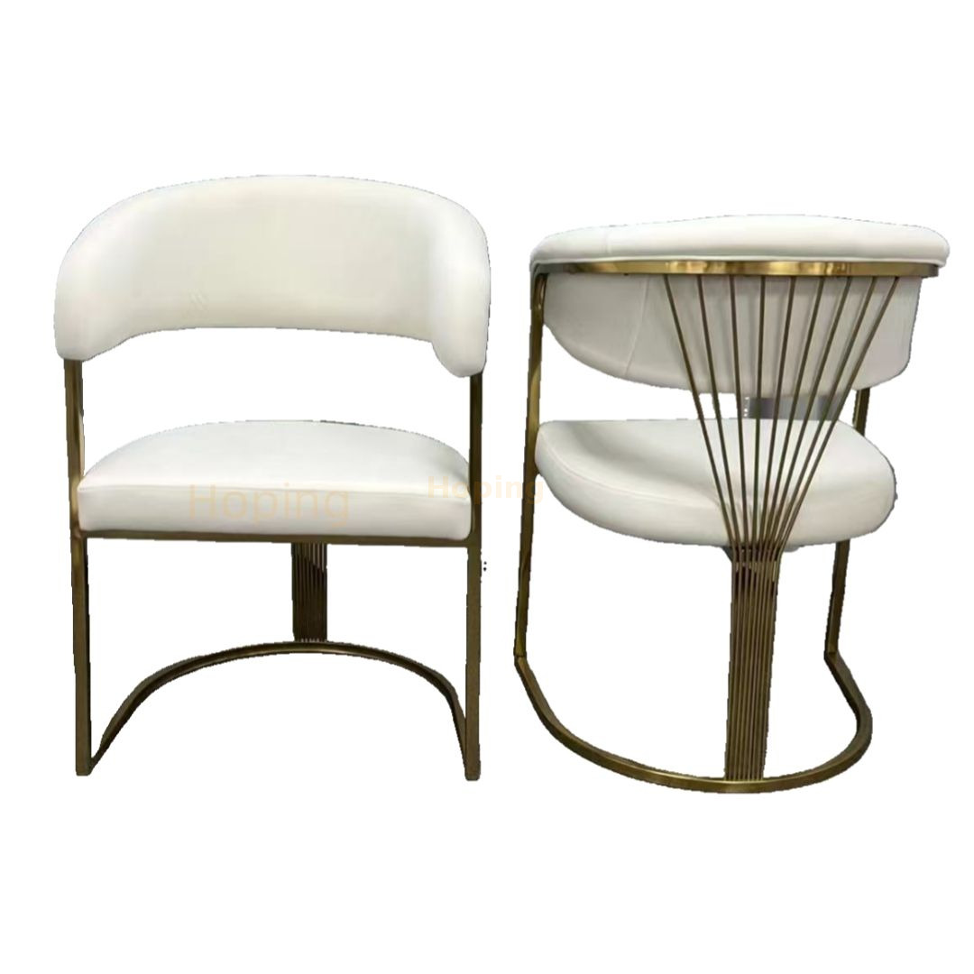 Hoping Furniture Hotel Room Event Home Kitchen Indoor Armrest Chair Nordic Dining Chair