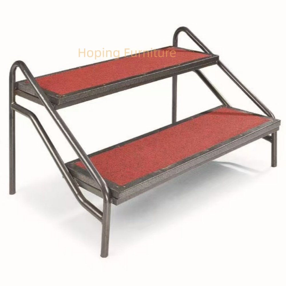 Banquet Portable Mobile Easy Transport 3 Three Stage Steps Wedding Party Events Stairs