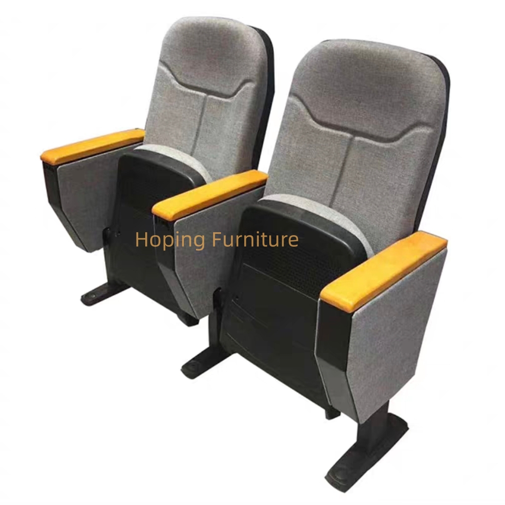 Butaca Para Auditorio Color Red Factory Customized Meeting Hall Step Auditorium Chair Comfortable Cinema Hall Chair