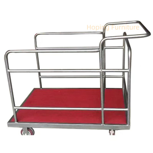 High Quality Banquet Restaurant Furniture Transporter Trolley Cart