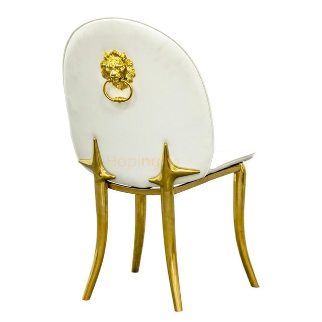 Black Round Velvet Back Banquet Dining Chair with Golden Stainless Steel Legs for Restaurant Wedding Event