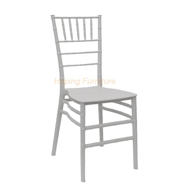 White Square Back Plastic Dining Acrylic Crystal Plastic Silla Chiavari Dining Chair