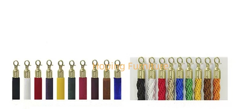 Traffic Barrier Welcome Pole Hotel Hanging Rope One-Meter Line Railing Stainless Steel Queue Line Post Stand