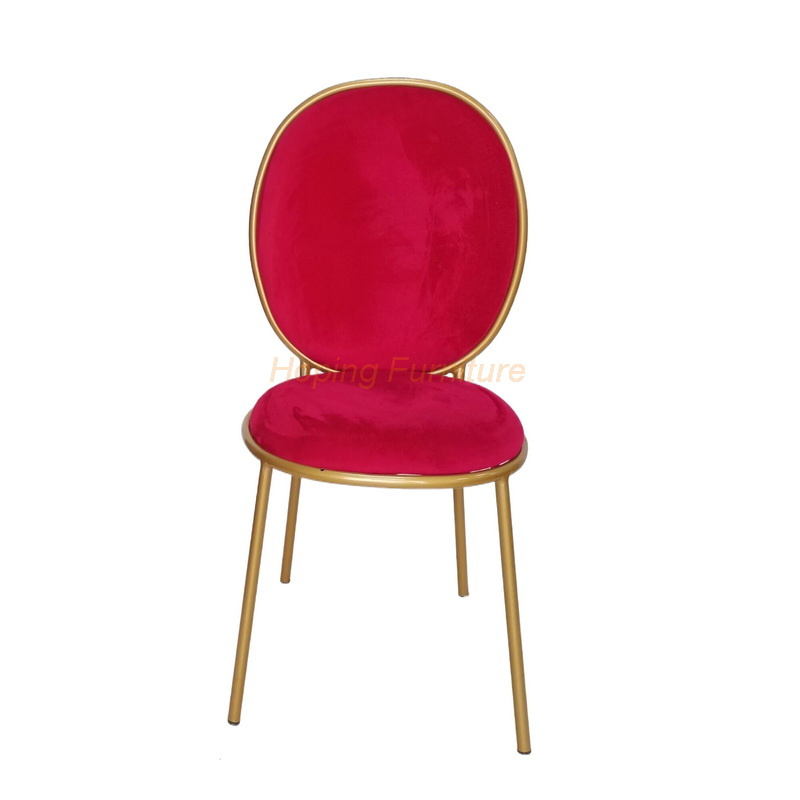 Modern Foshan Factory Made Simple Banquet Dining Chair with Velvet Seat and Stainless Steel Legs for Hotel Restaurant Coffee Shop School Canteen