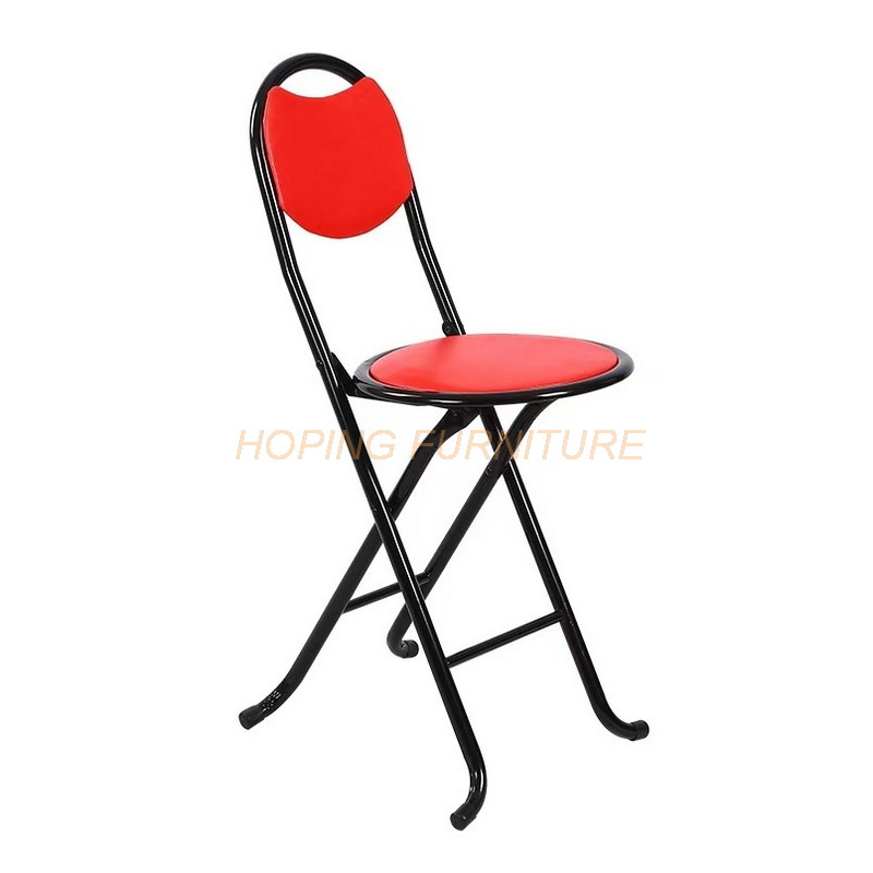 Cheap Metal Portable Folding Muslim Prayer Auditorium Chairs with Padded Seat