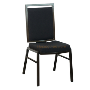 Sofa Feel Rocking Shaking Square Back Aluminum Wood Frame Banquet Hotel Restaurant Dining Chair