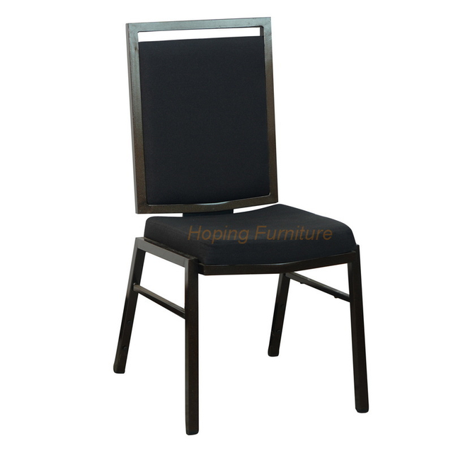 Sofa Feel Rocking Shaking Square Back Aluminum Wood Frame Banquet Hotel Restaurant Dining Chair