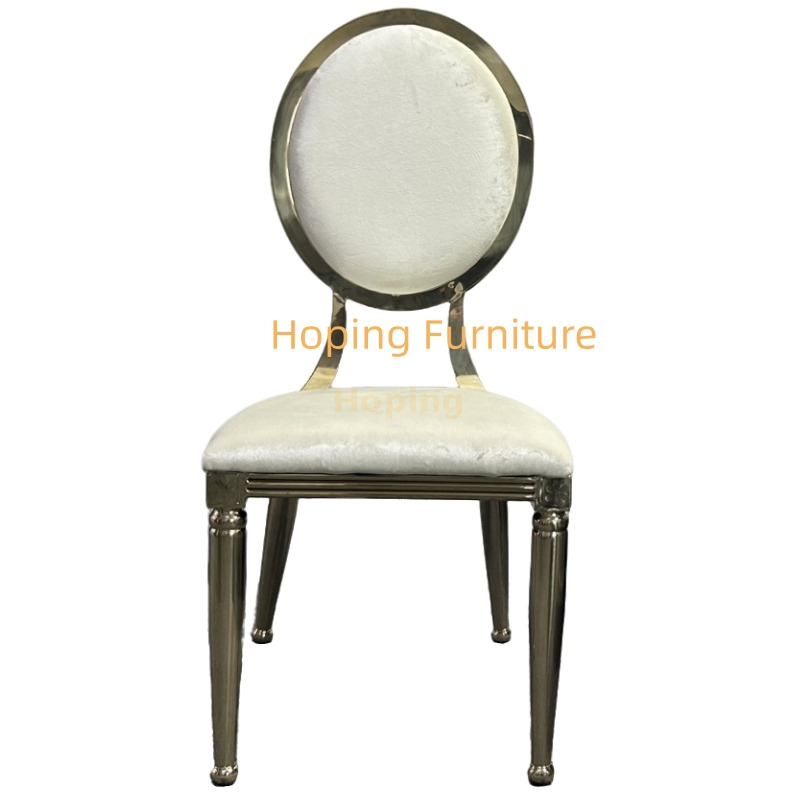 Hotel Furniture Round Back Dining Banquet Wedding Living Room Chairs