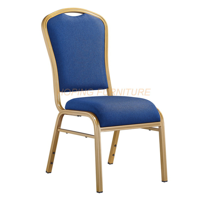 Factory Wholesale Banquet Wedding Event Party Restaurant Blue Dining Chair Front River Flow