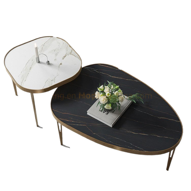 Modern Living Room Furniture Square Oval Round Bedroom Side Tableset Tea Table Home Furniture TV Stand Unique Oblong Platner Coffee Tables