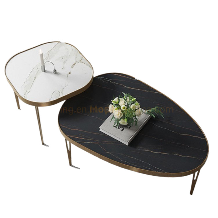Modern Living Room Furniture Square Oval Round Bedroom Side Tableset Tea Table Home Furniture TV Stand Unique Oblong Platner Coffee Tables