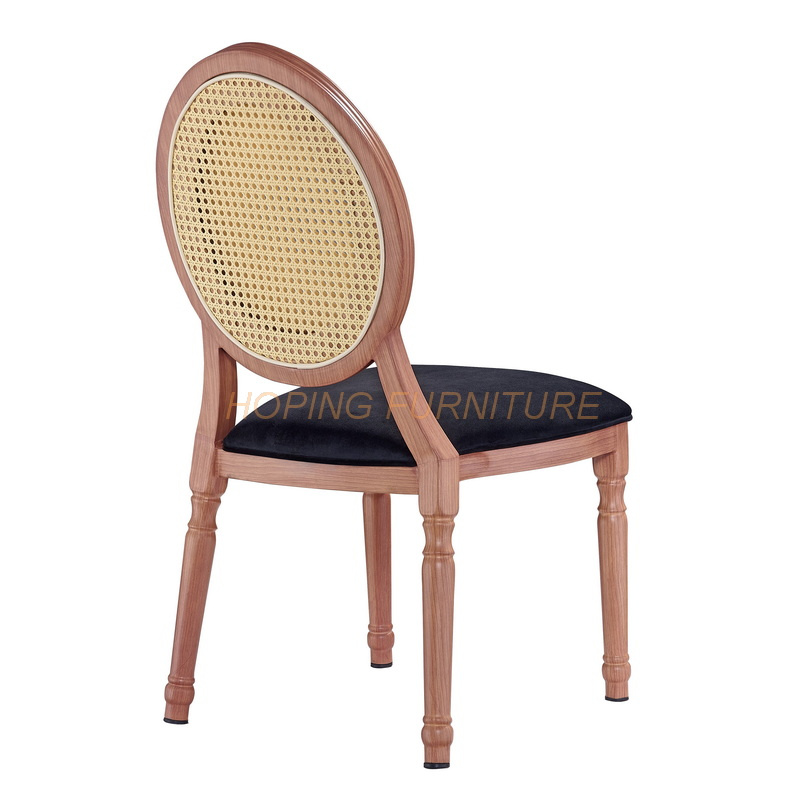 Factory Direct Selling Modern Comfortable Hotel Banquet Cane Chair American Dining Chair