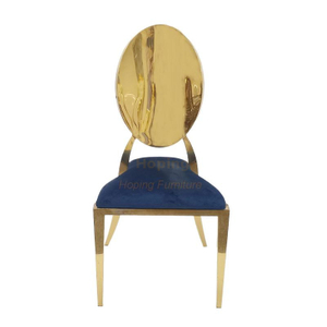 Modern Restaurant Available in Stock Hotel Gold Ghost Louise Back Wedding Dining Chair