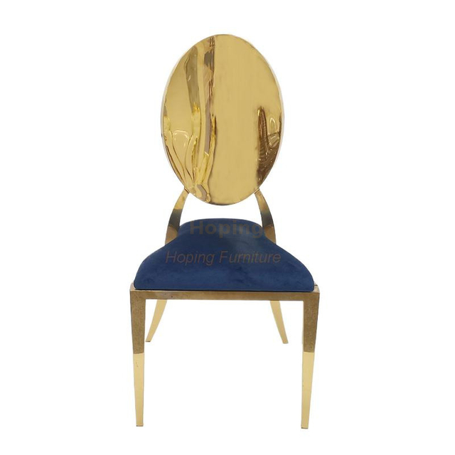Modern Restaurant Available in Stock Hotel Gold Ghost Louise Back Wedding Dining Chair