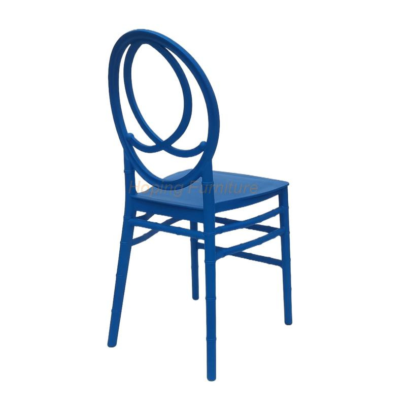 China O Back Clear Transparent White Plastic Party Wedding Chair Restaurant Kids Dining Chair