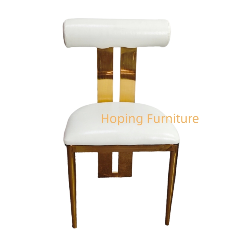 Hotel Furniture Foshan Factory Black Iron Frame Leisure Chair Design Banquet Chair