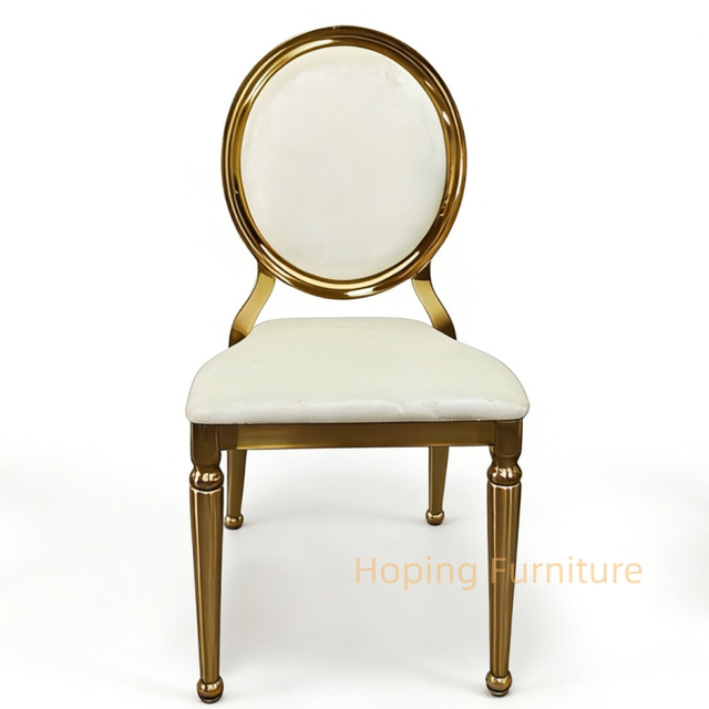 White Velvet Stacking Modern Metal Hotel Restaurant Wedding Banquet Dining Furniture Chair