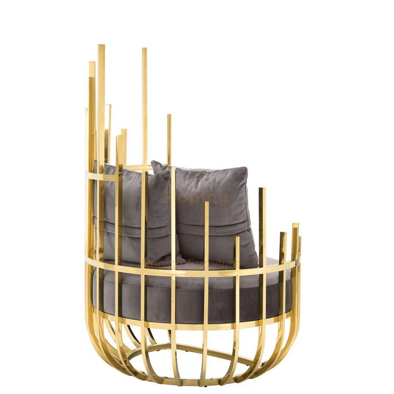 Sofa Newly Designed Fashionable Leather Leisure Sofa Chair Modern Luxury Comfortable High Back Sofa Chair