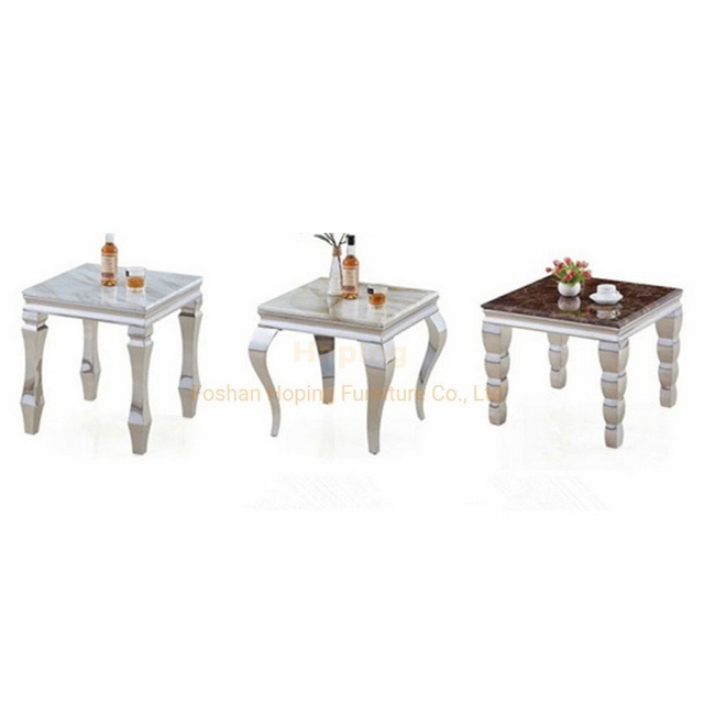 Rectangle Dining Table Set Marble or Wooden Veneer Living Room Coffee Table