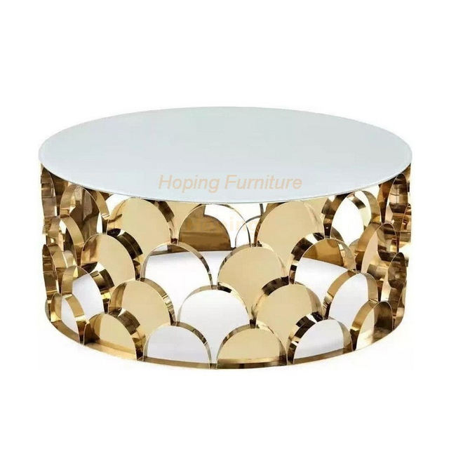 10 mm Black Tempered Glass Living Room Furniture Metal Cross Base Silver / Golden/ Rose Golden / Side Table / Console Table / Coffee Table