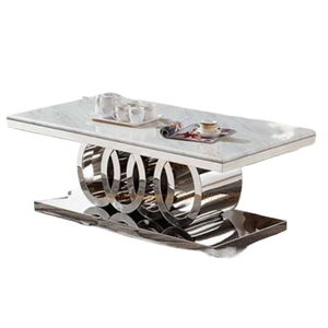 Hotel Furniture O Decor Square Marble Center Table Living Room Coffee Table