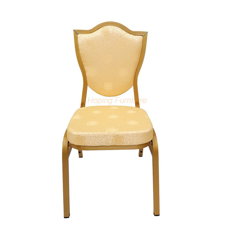 Economic Aluminum Metal Banquet Chair Dining Chair for Hotel Restaurant Wedding Outdoor Party Chair