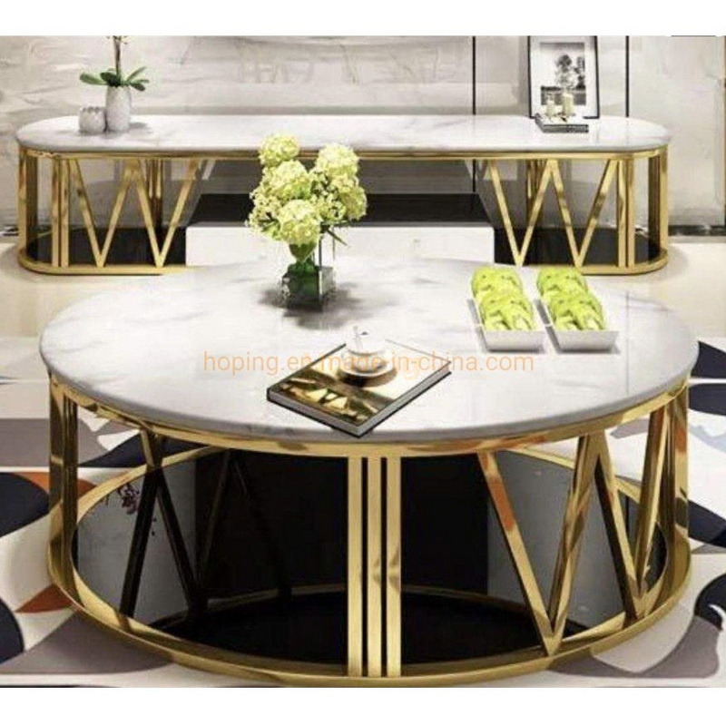 Hot Sale Living Room TV Cabinet with Showcase Dining Table Set TV Stand