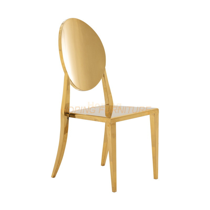 New Round Flower Cross Back Ghost Chair Wedding Hotel Banquet Dining Chair