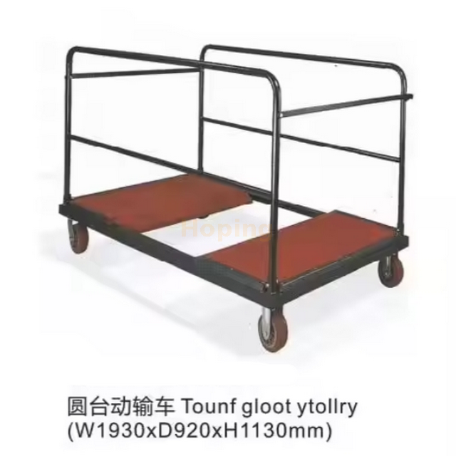 Wholesales Banquet Table Carts for Carrying The Round Table for Hotel Banquet Hall Use