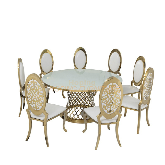 Trumbull Round Pedestal Dining Table with Fluted Base Threshold Glass Top Coffee Table Roundhill Furniture Windvale Round Cross Buck Dining Table