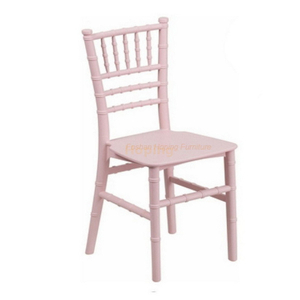 Modern School Kid Furniture Conference Stackable Child Chair Wholesales Resin Transparent Pink Plastic Chiavari Chair