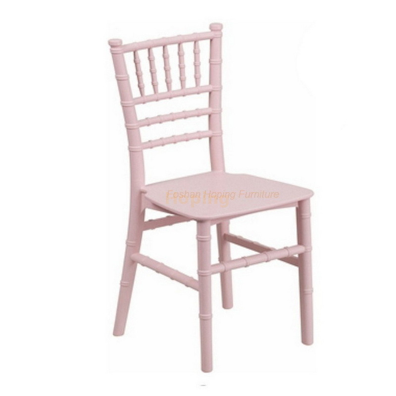Modern School Kid Furniture Conference Stackable Child Chair Wholesales Resin Transparent Pink Plastic Chiavari Chair